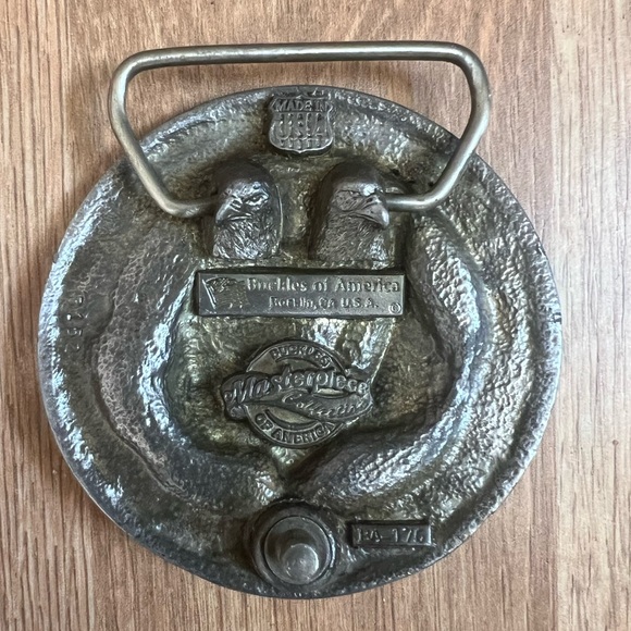 USMC “Chesty” bulldog belt buckle - Picture 2 of 4